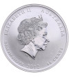 Australia 50 centów 2012 P, Zodiak Rok Smoka (1/2 Oz Ag)