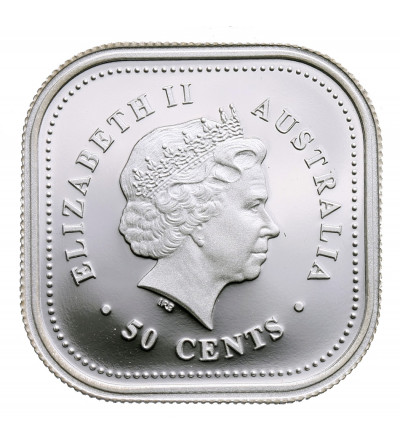 Australia 50 centów 2005 P, kookaburra Proof (1/2 Oz Ag)