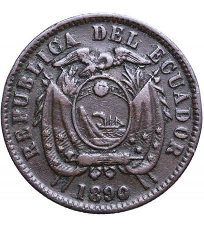 Ecuador Centavo 1890 H