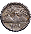 Guatemala 1/4 Real 1893/2