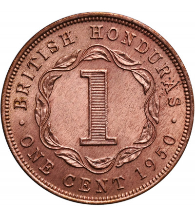 Brytyjski Honduras 1 cent 1950