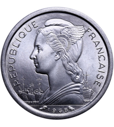 Francuska Somalia, 1 frank 1965