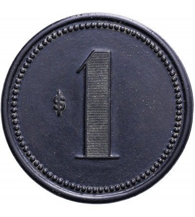 Chile 1 dolar token bez daty (1904), Compania Salitrera el Loa Officina Anita
