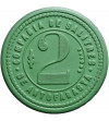 Chile 2 dolary token bez daty (1912), Compania de Salitres de Antofagasta