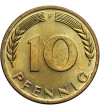 Germany Federal Republic 10 Pfennig 1950 F