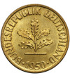 Germany Federal Republic 10 Pfennig 1950 D