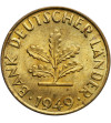 Germany Federal Republic 10 Pfennig 1949 F