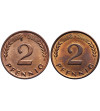 Germany Federal Republic 2 Pfennig 1958 F, 1959 G
