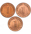 Germany Federal Republic 1 Pfennig 1950 F,F,J - 3 pcs.