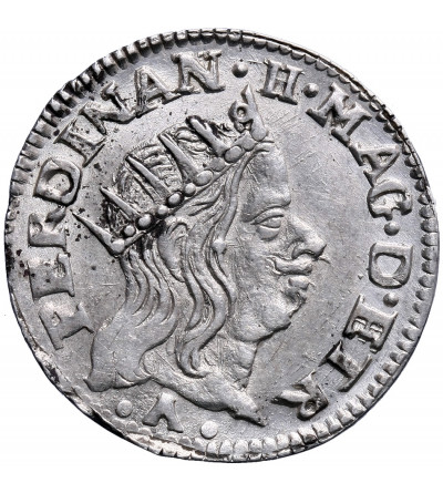 Włochy. Toskania. Luigino 1660, Livorno. Ferdinando II de Medici 1621-1670