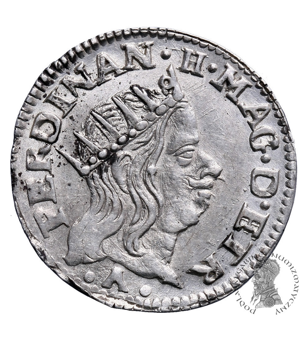 Włochy. Toskania. Luigino 1660, Livorno. Ferdinando II de Medici 1621-1670 Włochy. Toskania. Luigino 1660, Livorno. Ferdinando II de Medici 1621-1670