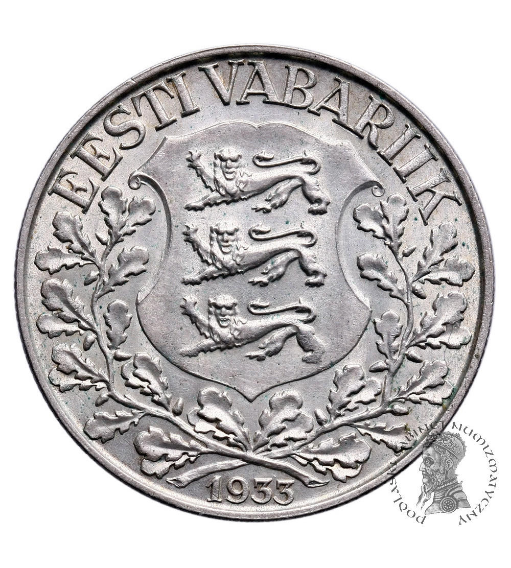 Estonia 1 korona 1933, lira