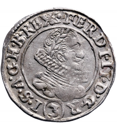 Austria (Holy Roman Empire). 3 Kreuzer 1635, Prag Mint, Ferdinand II