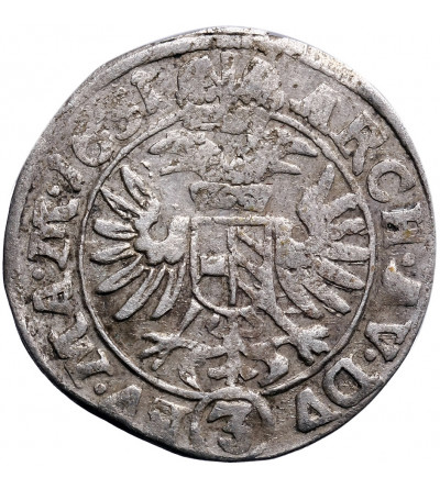 Austria (Święte Cesarstwo Rzymskie). 3 krajcary 1631, Praga, Ferdynand II