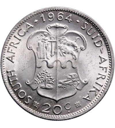 South Africa. 20 Cents 1964