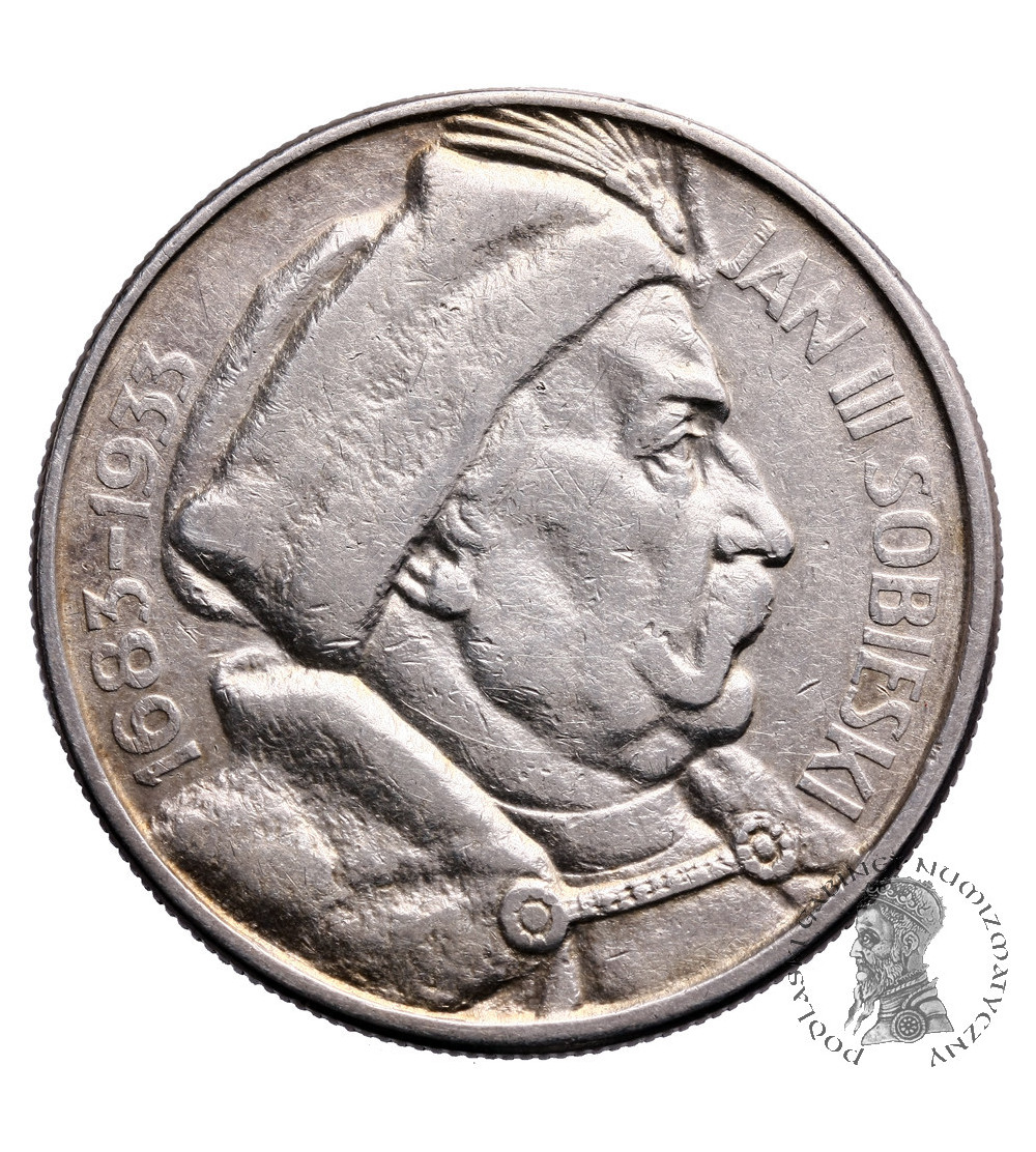 Polska 10 złotych 1933, Jan III Sobieski Polska 10 złotych 1933, Jan III Sobieski