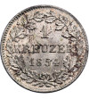 Niemcy. Bawaria 1 krajcar 1854