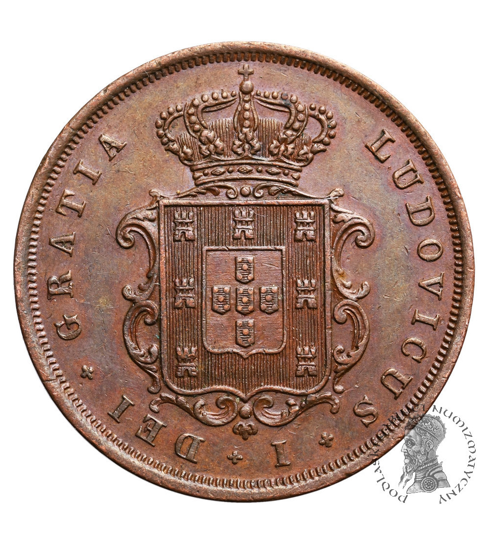 Portugal 10 Reis 1867, Luiz I