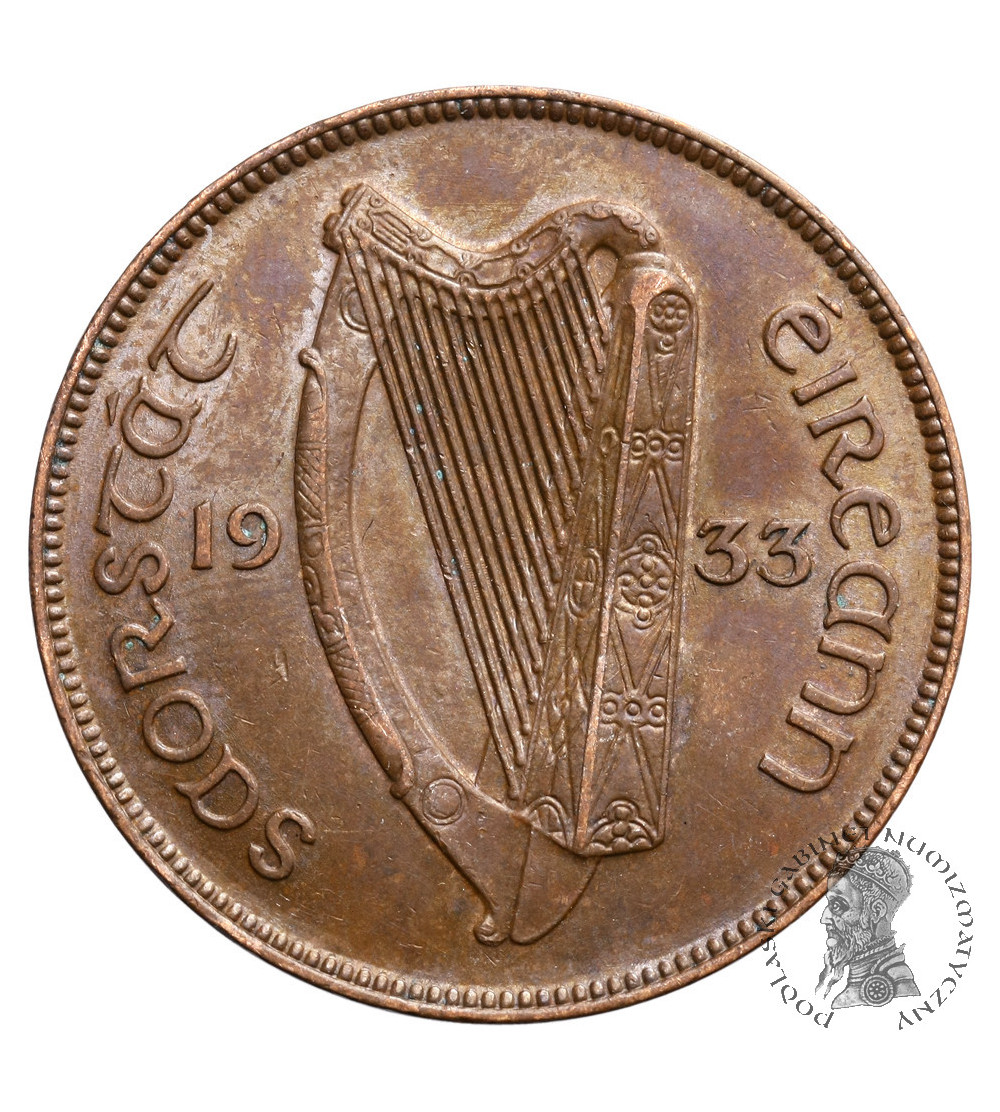 Irlandia 1 Penny 1933