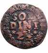 Włochy - Wenecja. 10 Tornesi 2 1/2 Soldini bez daty (1611-1619), bite dla Królestwa Candii na Krecie