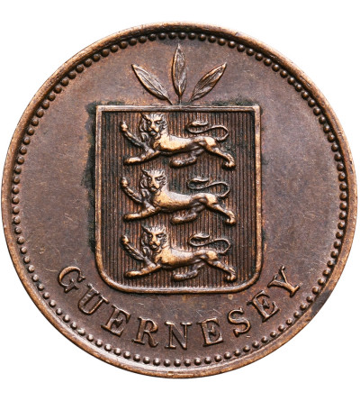 Guernsey 4 doubles 1885 H