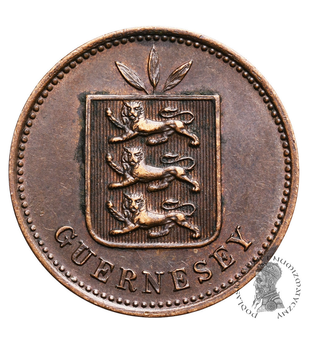 Guernsey 4 Doubles 1885 H