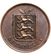Guernsey 4 doubles 1885 H