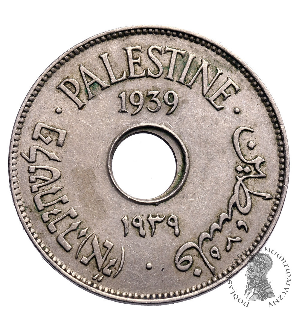 Palestyna 10 Mils 1939
