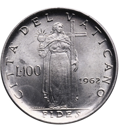 Watykan 100 Lire 1962 AN IV, Jan XXII