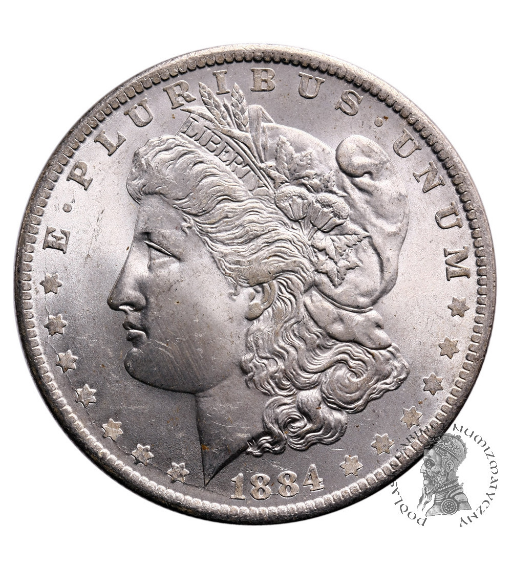 USA Morgan Dolar 1884 O, Nowy Orlean