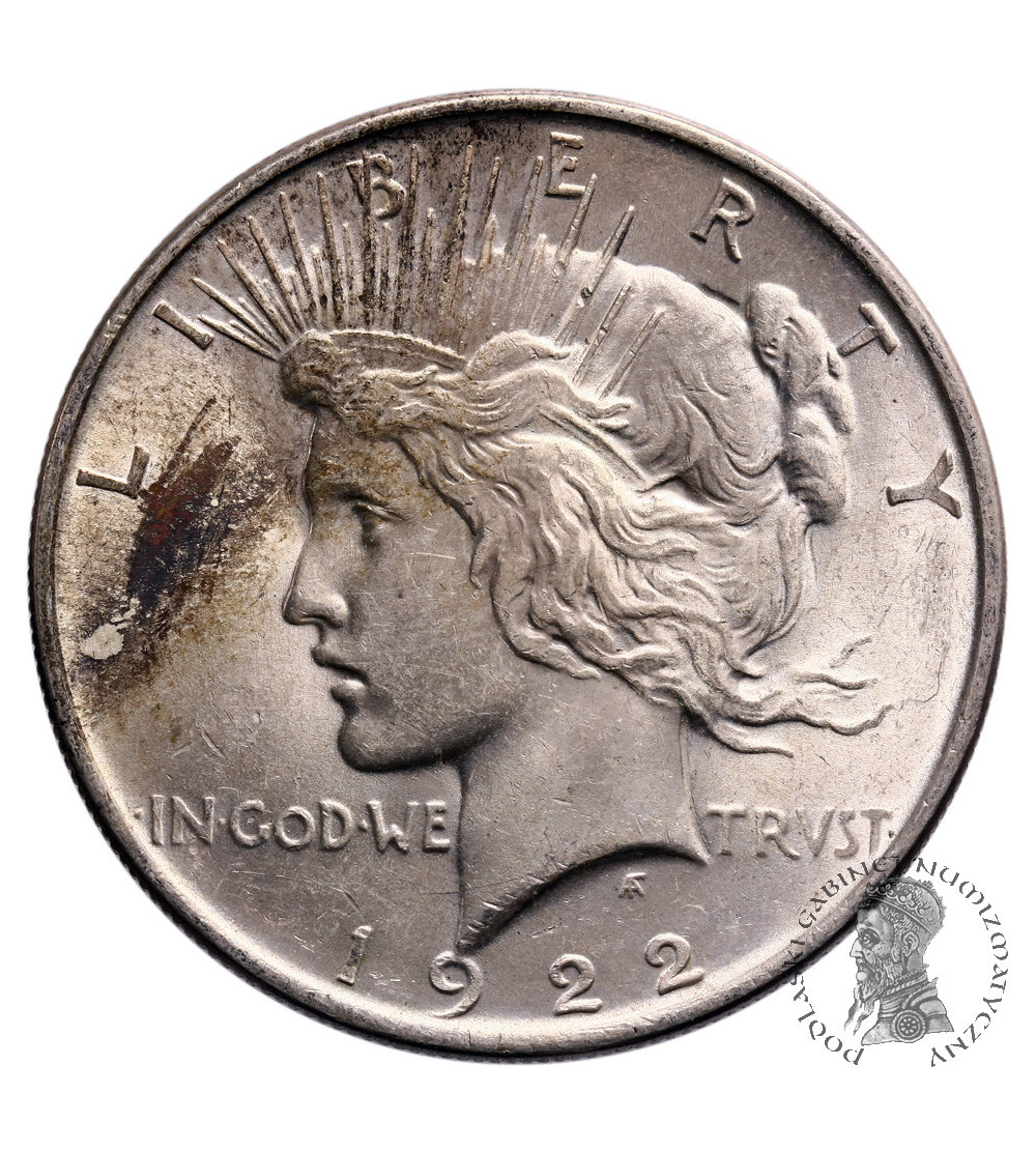 USA Peace Dolar 1922, Filadelfia