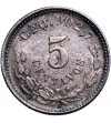 Meksyk 5 centavos 1900 Cn Q