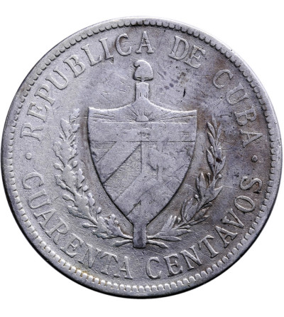 Kuba 40 Centavos 1915