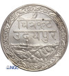 Indie - Mewar 1 rupia 1928 - NGC MS 64
