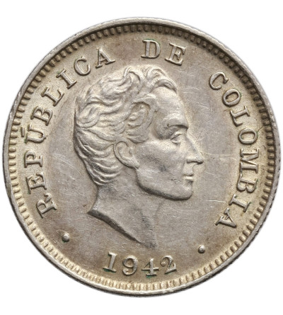 Kolumbia 10 Centavos 1942 B