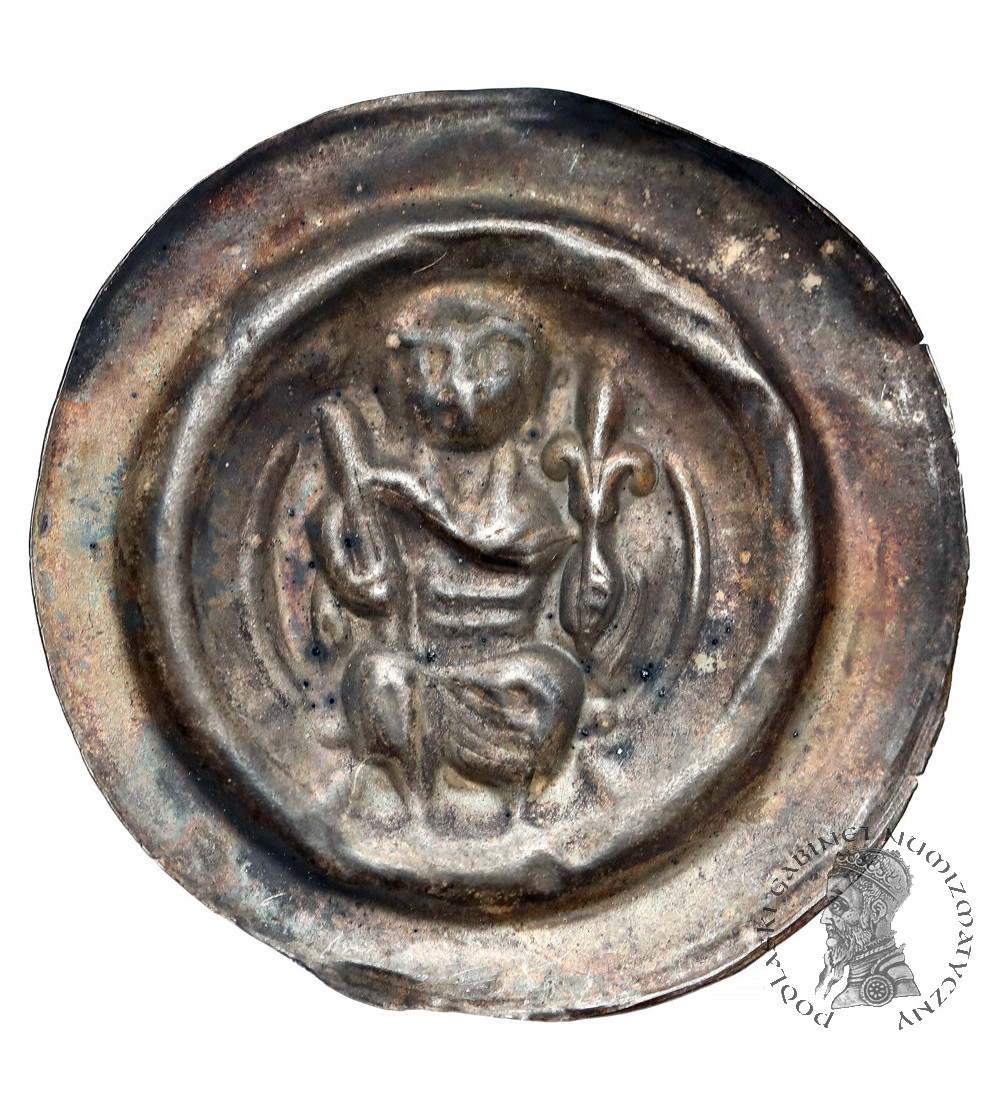 Niemcy. Saksonia brakteat, Miśnia, Dytryk I Zgnębiony (Dietrich der Bedrängte) 1197-1221 Niemcy. Saksonia brakteat, Miśnia, Dytryk I Zgnębiony (Dietrich der Bedrängte) 1197-1221