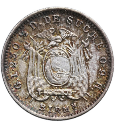 Ecuador 1/2 Decimo 1915 BIRMm