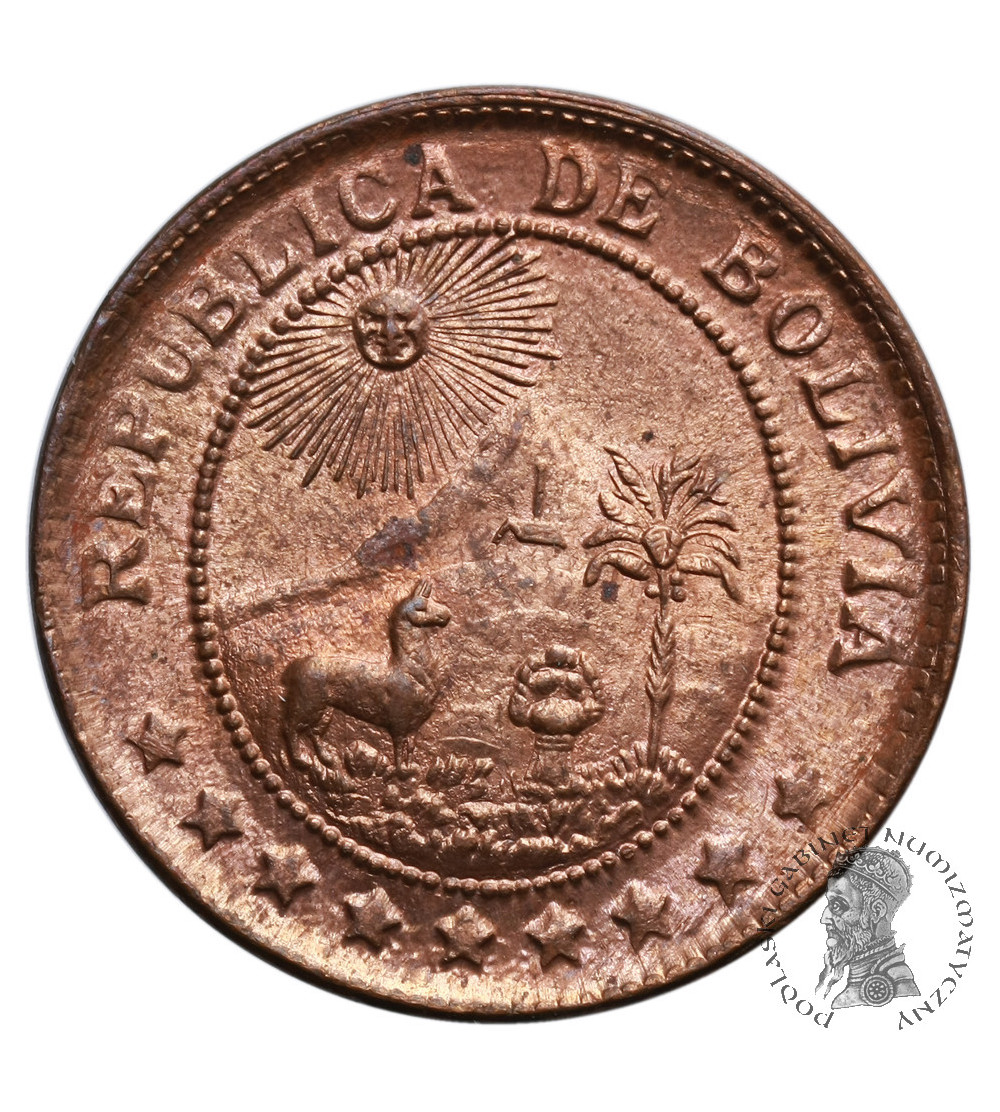 Bolivia 50 Centavos (1/2 Boliviano) 1942