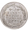 Prussia (Brandenburg Preussen). Friedrich II., der Große, 1740-1786. 1/3 Reichstaler 1775 B, Breslau