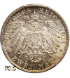 Niemcy. Bawaria 2 marki 1911, Luitpold - PCGS MS 65