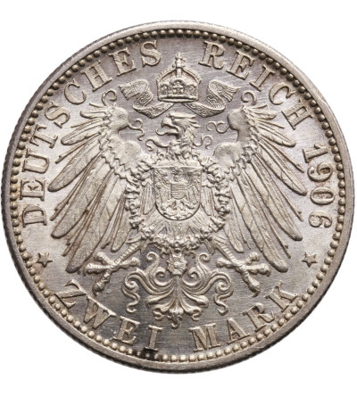 Niemcy. Badenia 2 marki 1906, Złote Gody