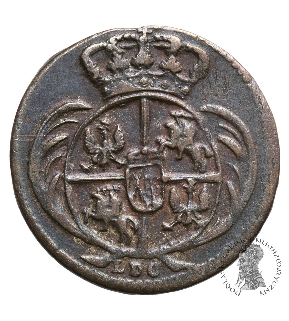 Poland / Saxony. Friedrich August II 1733-1763. Groschen 1/24 Taler 1761 L / LDC, Leipzig Poland / Saxony. Friedrich August II 1733-1763. Groschen 1/24 Taler 1761 L / LDC, Leipzig
