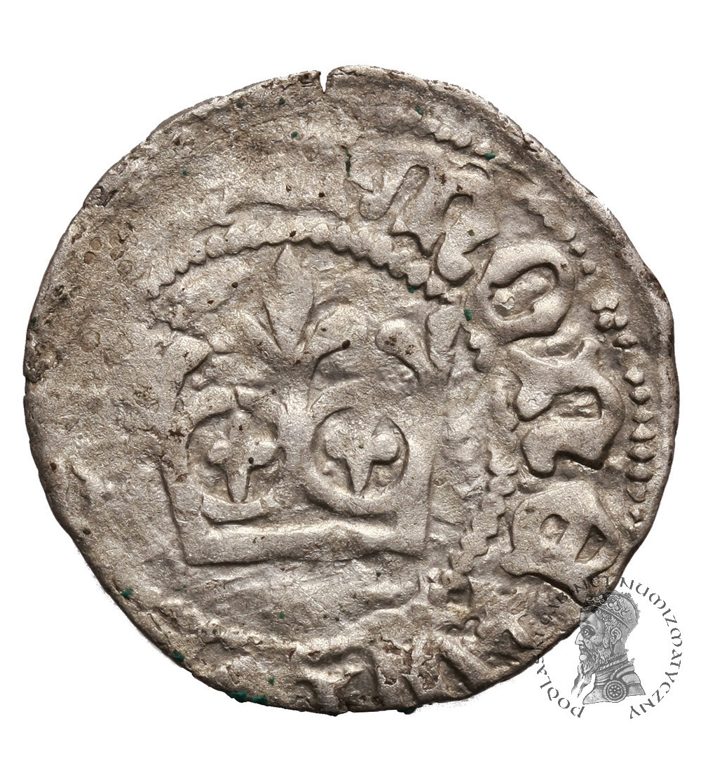Polska. Władysław Jagiełło 1386–1434. Półgrosz bez daty (1410-1412), Kraków Polska. Władysław Jagiełło 1386–1434. Półgrosz bez daty (1410-1412), Kraków
