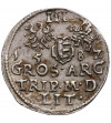 Poland/ Lithuania. Stefan Batory. Trojak (3 Grosze) 1582, Vilnius mint - Crying King