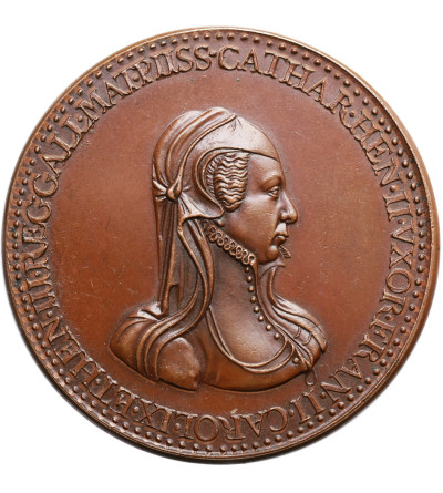 France. Bronze Medal Catherine de Medici and her sons