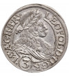 Austria / Silesia (Holy Roman Empire). 3 Kreuzer 1666 SHS, Breslau Mint, Leopold I