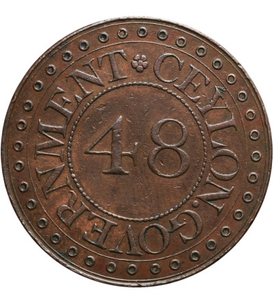 Cejlon 1/48 Rixdollar 1802, Jerzy III