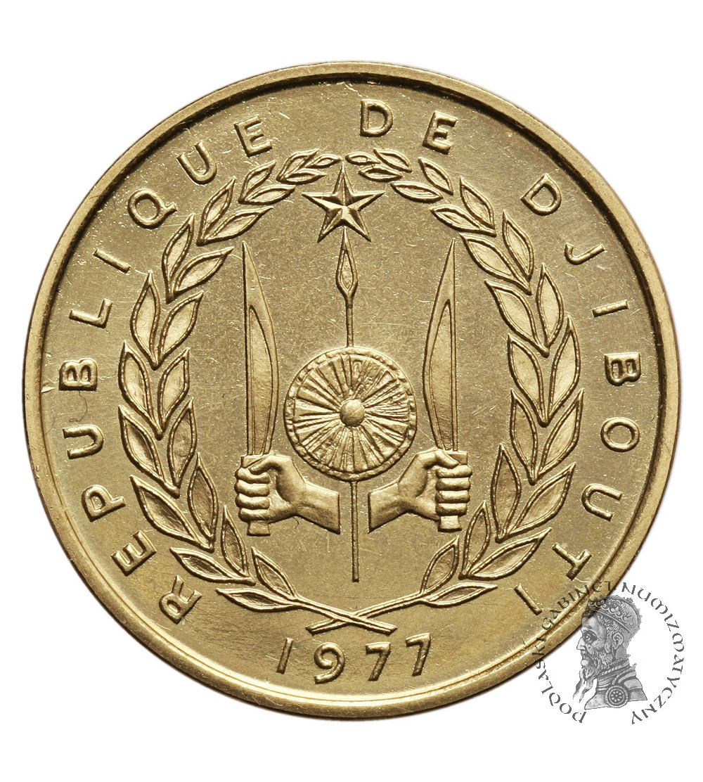 Dżibuti 20 franków 1977, ESSAI (próba)