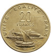 Djibouti 20 Francs 1977, ESSAI