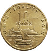 Dżibuti 10 franków 1977, ESSAI (próba)